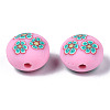 Handmade Polymer Clay Beads CLAY-N008-026F-3