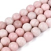 Natural Pink Opal Beads Strands G-N367-01C-01-2
