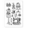 Custom PVC Plastic Clear Stamps DIY-WH0448-0601-8