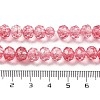 Transparent Crackle Glass Beads Strands CCG-L050-01A-01-4