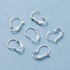 304 Stainless Steel Leverback Earring Findings STAS-H380-08S-2