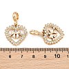 Alloy Crystal Rhinestone European Dangle Charms AL-CBAC2D3-13G-3