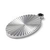 304 Stainless Steel Pendants STAS-D025-05P-02-2