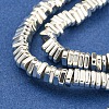 Electroplated Synthetic Non-magnetic Hematite Beads Strands G-C136-B01-04-3