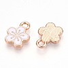 Alloy Enamel Charms ENAM-T022-07B-2