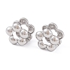 Non-Tarnish 304 Stainless Steel Hoop Earrings for Women EJEW-A049-01P-1