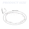 1Pc Brass Box Chain Double Layer Bracelets BJEW-LP0004-39-2