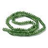 Dyed Natural Malaysia Jade Rondelle Beads Strands X-G-E316-2x4mm-57-4