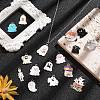 15Pcs 15 Styles Halloween Alloy Enamel Pendants FIND-YW0006-06-5