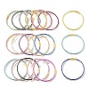 Brass Bangles BJEW-H625-01-2