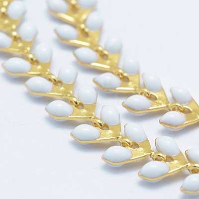 Brass Handmade Chains CHC-P004-C01G-1