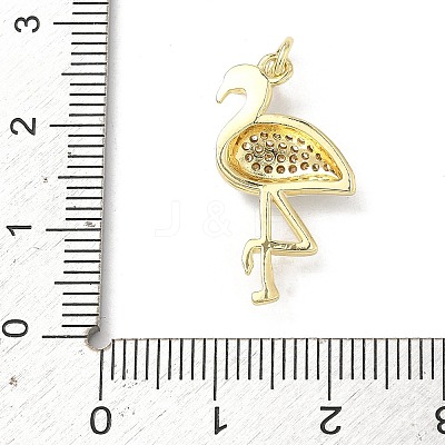 Brass Micro Pave Cubic Zirconia Pendants KK-H255-14A-G02-1