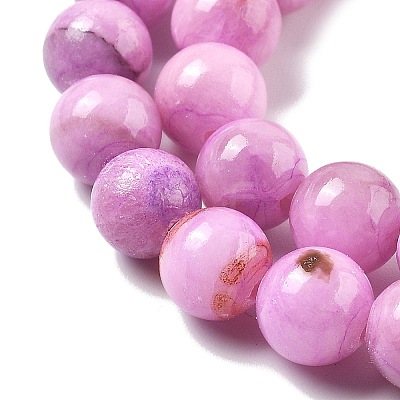 Natural Persian Jade Beads Strands G-A255-A02-02D-1