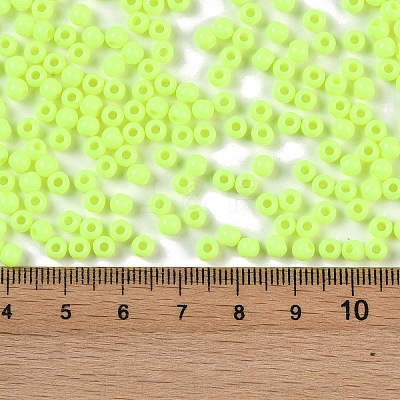 Opaque Acrylic Beads SACR-A007-01A-12-1