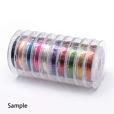 Round Copper Jewelry Wire CWIR-R005-0.3mm-11-1