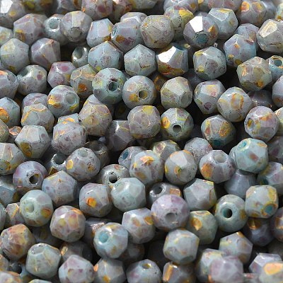 Picasso Baking Paint Glass Seed Beads X1-SEED-A032-02A-16-1
