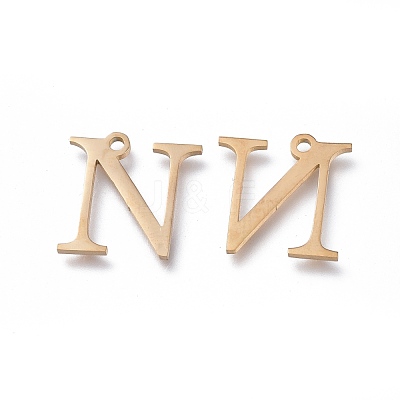 304 Stainless Steel Charms STAS-K215-04G-1