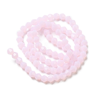 Imitation Jade Glass Beads Strands GLAA-F029-J4mm-02-1