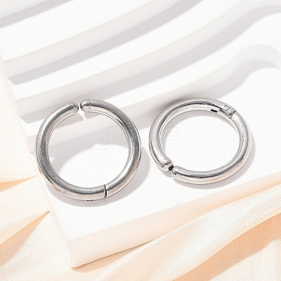 201 Stainless Steel Cuff Earring EJEW-C131-01D-P-1