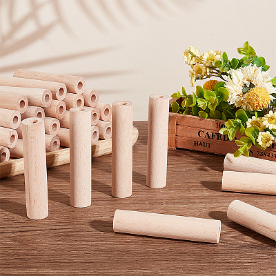 Wood Craft Sticks WOOD-WH0124-37-1