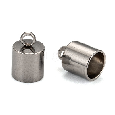 Tarnish Resistant 304 Stainless Steel Cord Ends STAS-E020-7-1