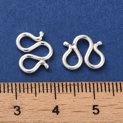 925 Sterling Silver W Shape Clasps LS-STER-K177-06C-S-1