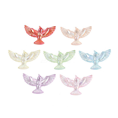 Transparent Acrylic Eagle Pendants TACR-T031-02M-1