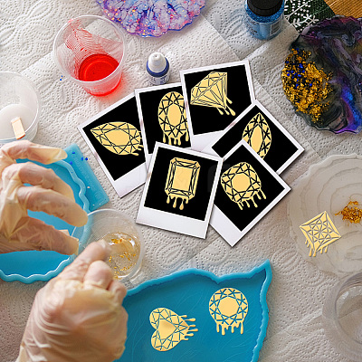 Nickel Decoration Stickers DIY-WH0450-092-1