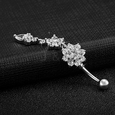 Brass Piercing Jewelry AJEW-EE0006-86P-1