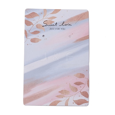 Coated Paper Bracelet Display Cards CDIS-D005-09C-1