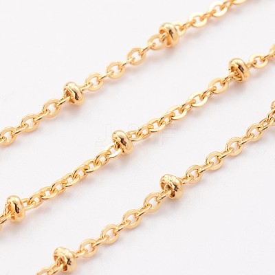 Ion Plating(IP) 304 Stainless Steel Cable Chains CHS-K003-01G-0.6MM-1