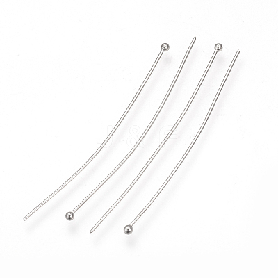 Tarnish Resistant 304 Stainless Steel Ball Head pins X-STAS-Q218-02D-1