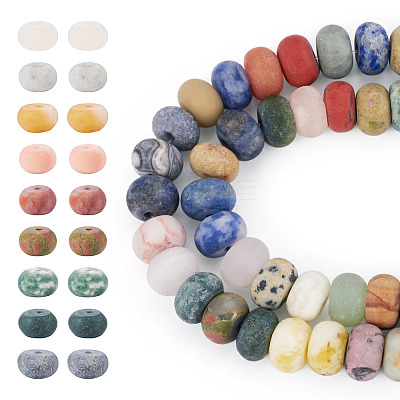 1 Strand Natural Mixed Stone Beads Strands G-TA0002-81A-1