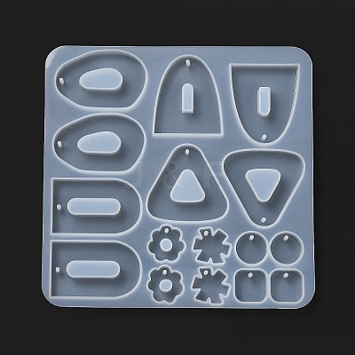 DIY Silicone Pendant Molds DIY-G079-12A-1