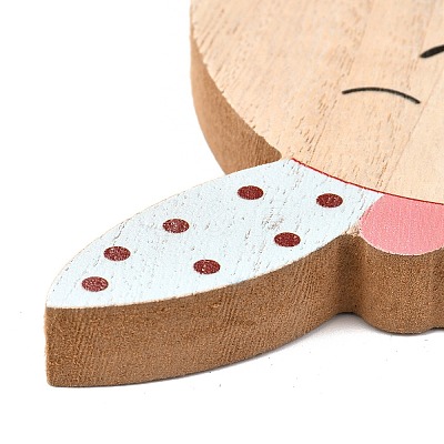 Easter Theme Natural Wood Display Decorations LS-AJEW-P087-A02-1