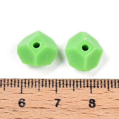Opaque Acrylic Beads SACR-T017-38A-1