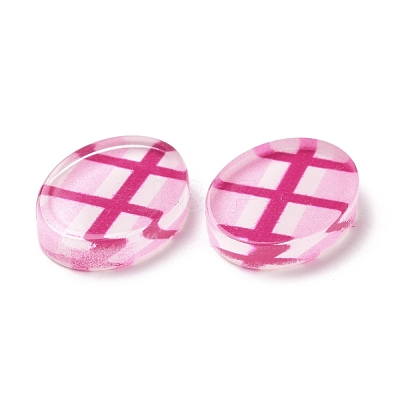 Transparent Acrylic Cabochons TACR-G041-02C-1