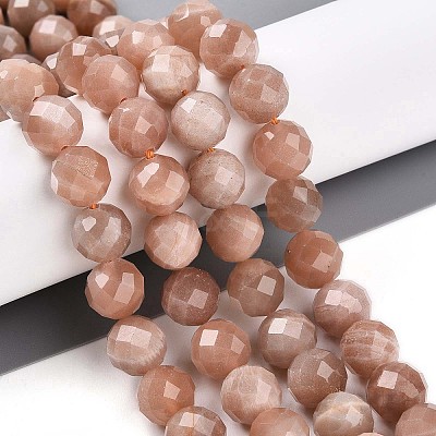 Natural Sunstone Beads Strands G-S345-10mm-23-1