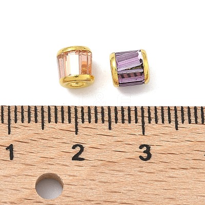 Glass Beads KK-K415-01G-1
