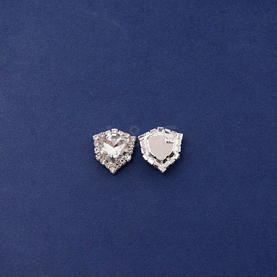 Sew on Glass Rhinestone PALLOY-WH0097-02S-1