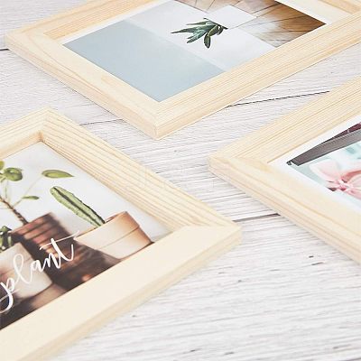 Wooden Painting Frames TOOL-WH0118-18-1