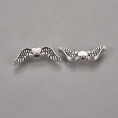 Tibetan Style Alloy Beads TIBEB-6803-AS-FF-1
