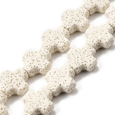 Natural Lava Rock Beads Strands G-L498-E02-01D-1