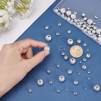 120Pcs 3 style Spray Painted Acrylic Beads ACRP-PH0001-07-1