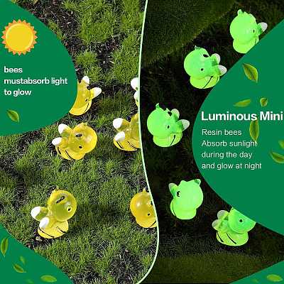 50Pcs Luminous Resin Display Decorations RESI-SZ0003-55-1