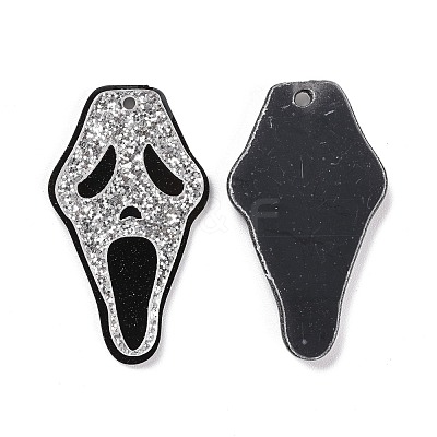 Opaque Acrylic Pendants X-MACR-M020-10-1