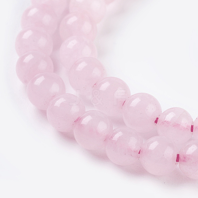 Natural Rose Quartz Beads Strands X-G-C076-4mm-3-1
