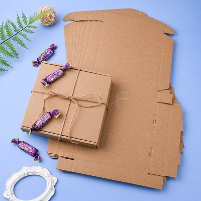 Kraft Paper Folding Box CON-F007-A10-1