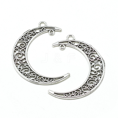 Tibetan Style Alloy Links connectors X-TIBE-S299-062AS-RS-1