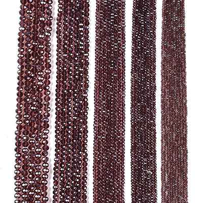 Electroplate Glass Beads Strands EGLA-A044-T1mm-A13-1
